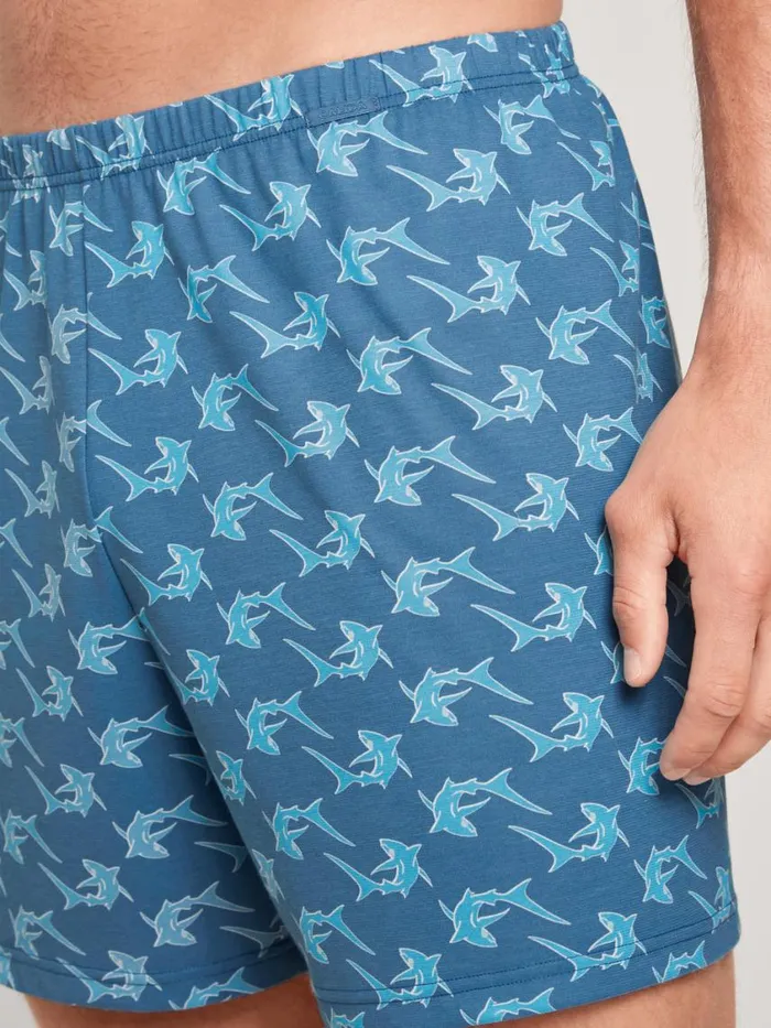 CALIDA Underpants Men Boxer Shorts Indian Blue