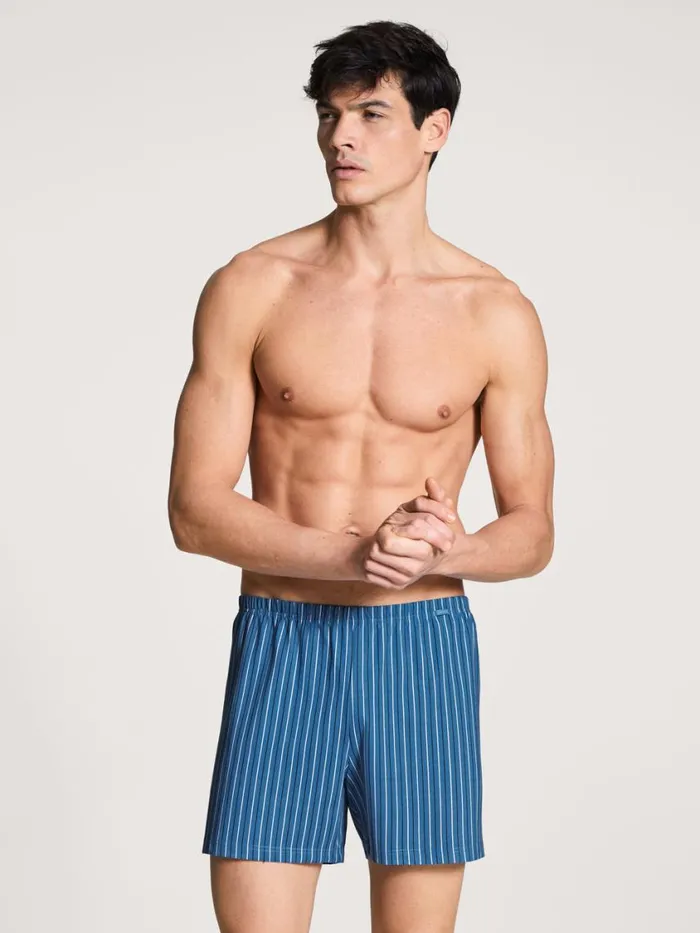 CALIDA Underpants Men Boxer Shorts Parisian Blue