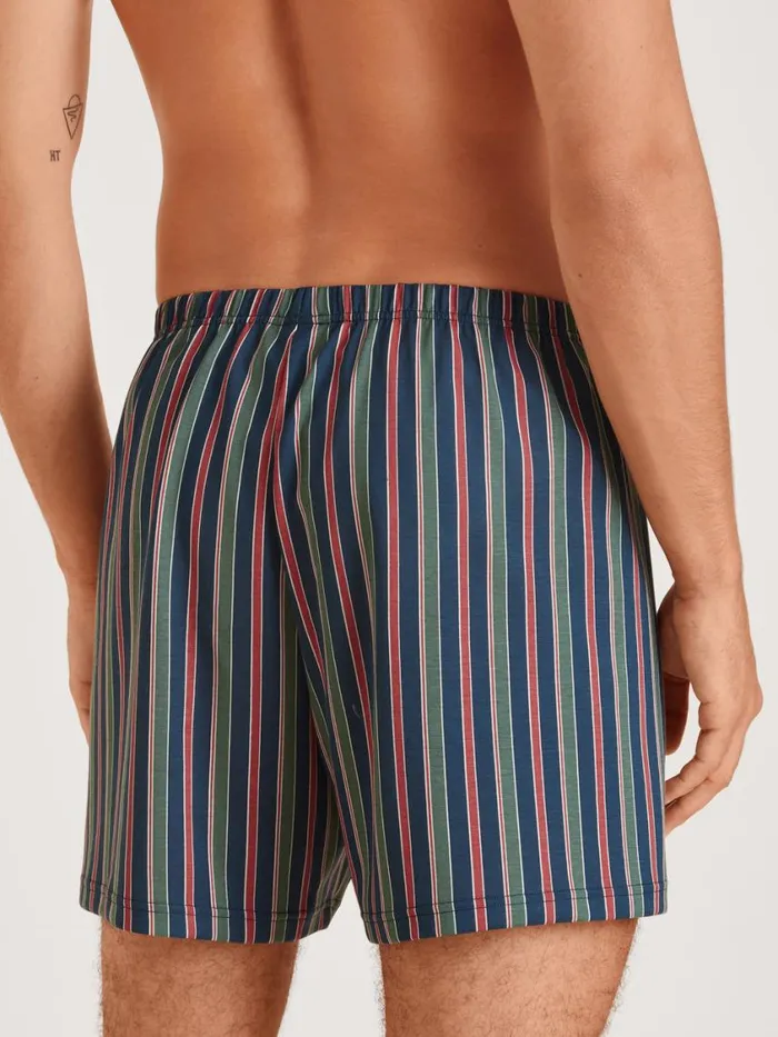 CALIDA Underpants Men Boxer Shorts Saragossa Blue Print