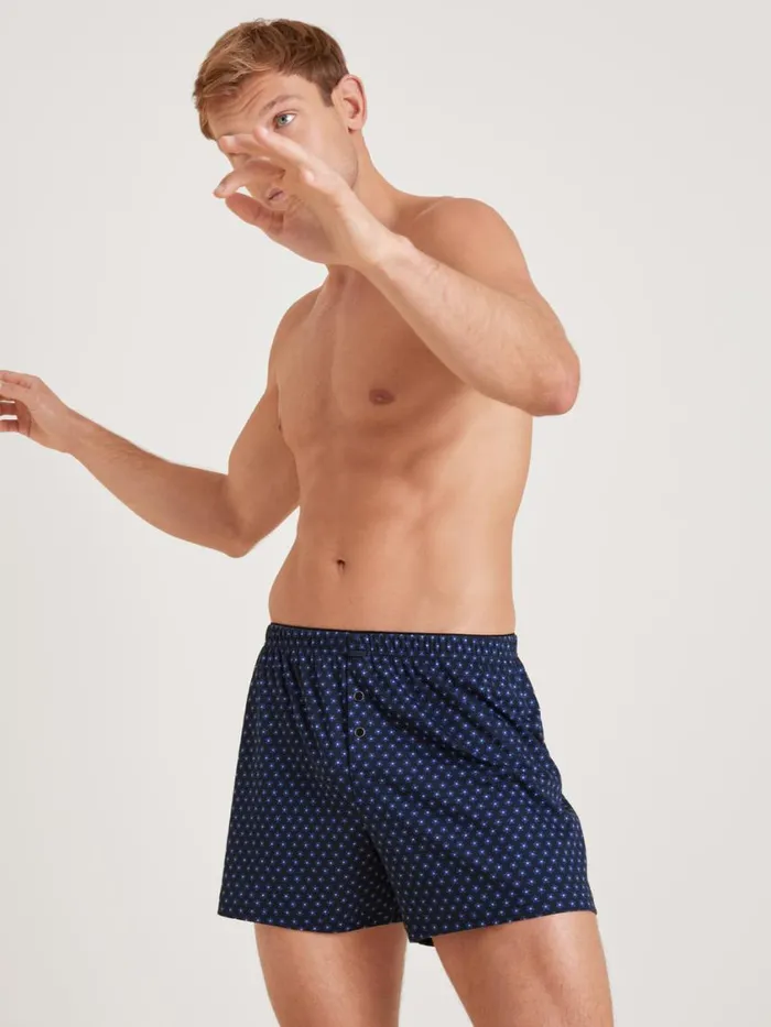 CALIDA Underpants Men Boxer Shorts Sodalite Blue
