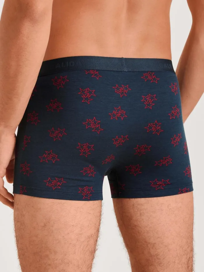 CALIDA Warming Nightwear Men Boxer Brief Dark Sapphire