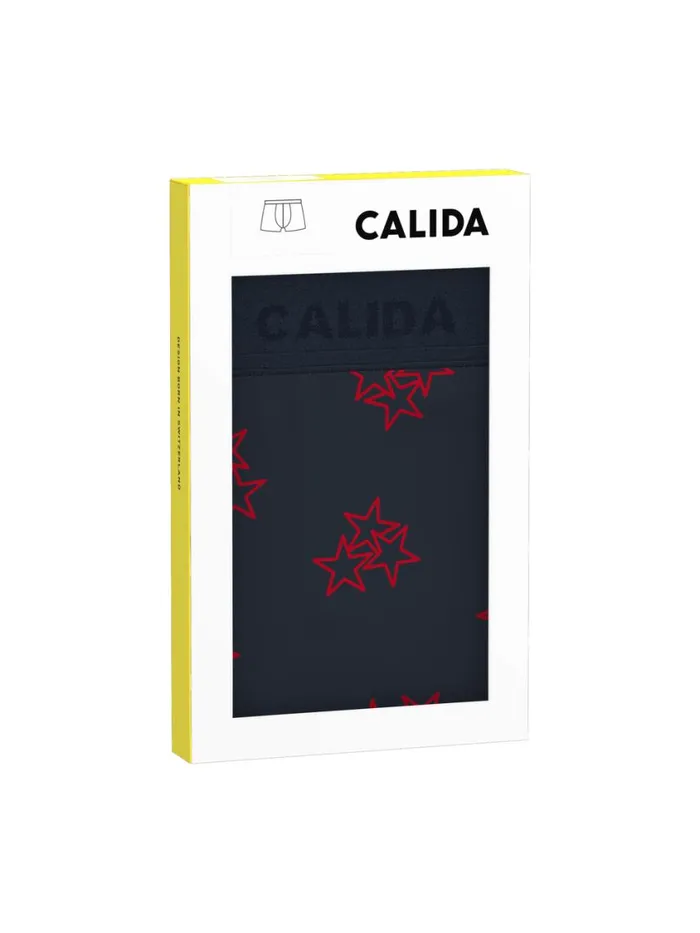 CALIDA Warming Nightwear Men Boxer Brief Dark Sapphire