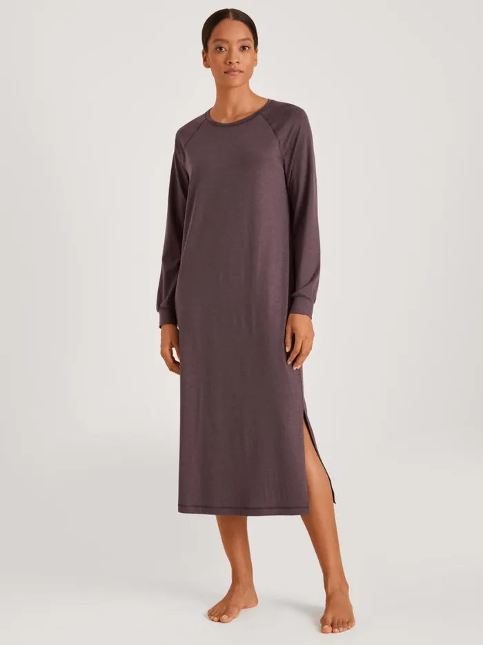 CALIDA Warming Nightwear Women Nightdress Soft Taupe