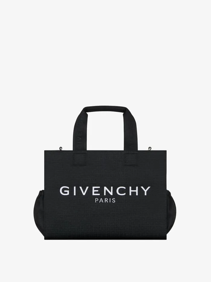 Changing Bag In Coated 4g Jacquard Black Kids Givenchy