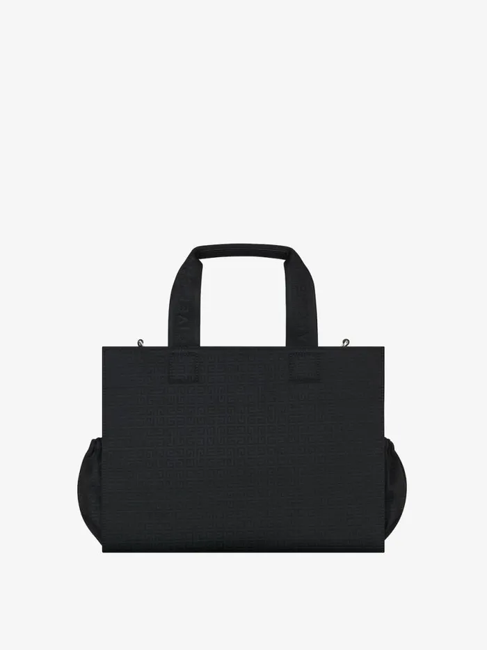 Changing Bag In Coated 4g Jacquard Black Kids Givenchy