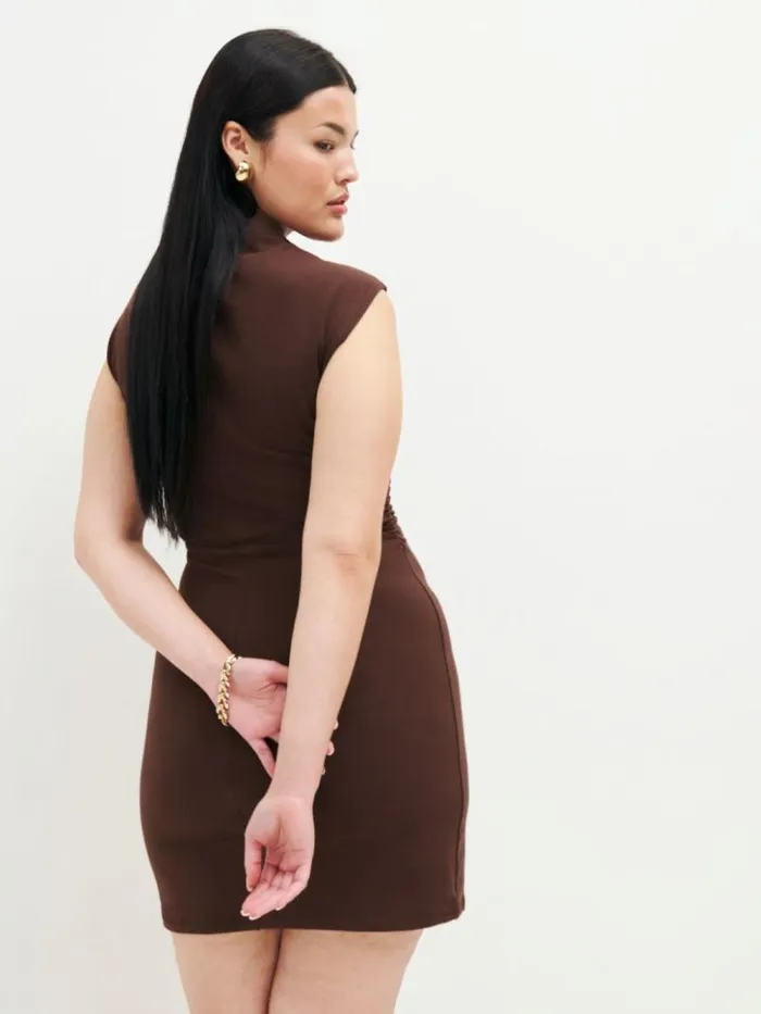 Clothing The Reformation Alden Knit Dress Cafe