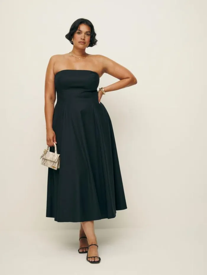 Clothing The Reformation Astoria Dress Es Black
