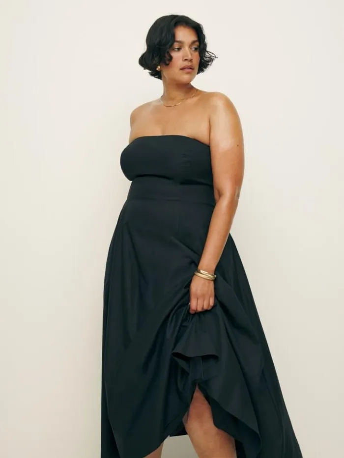 Clothing The Reformation Astoria Dress Es Black