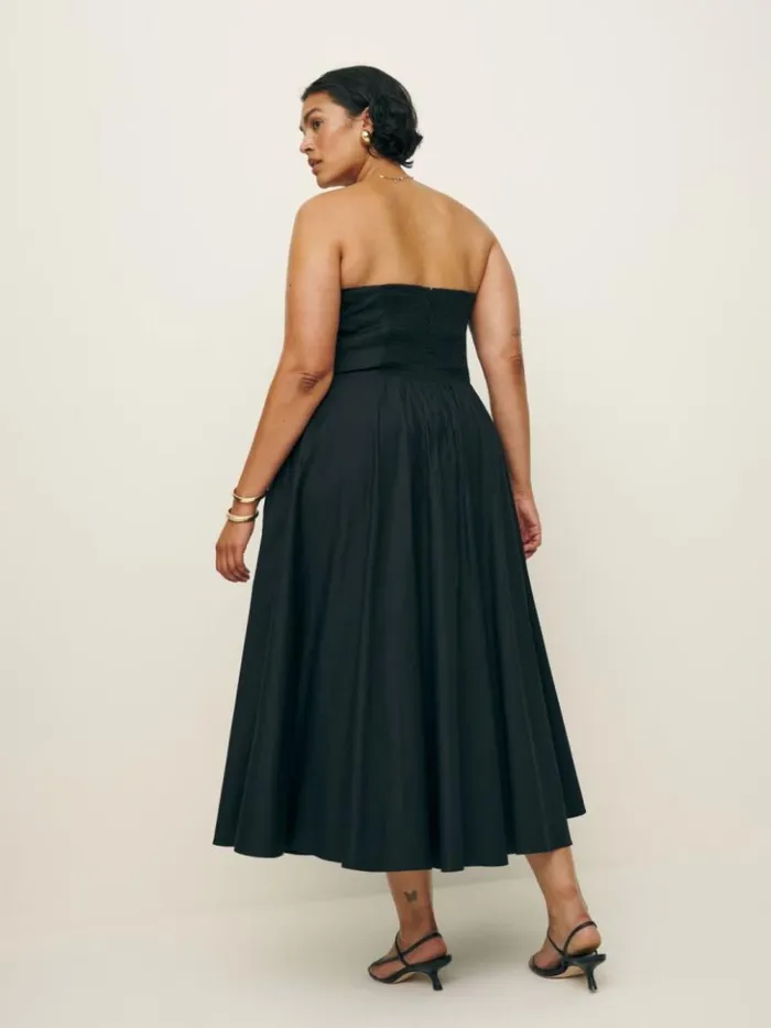 Clothing The Reformation Astoria Dress Es Black