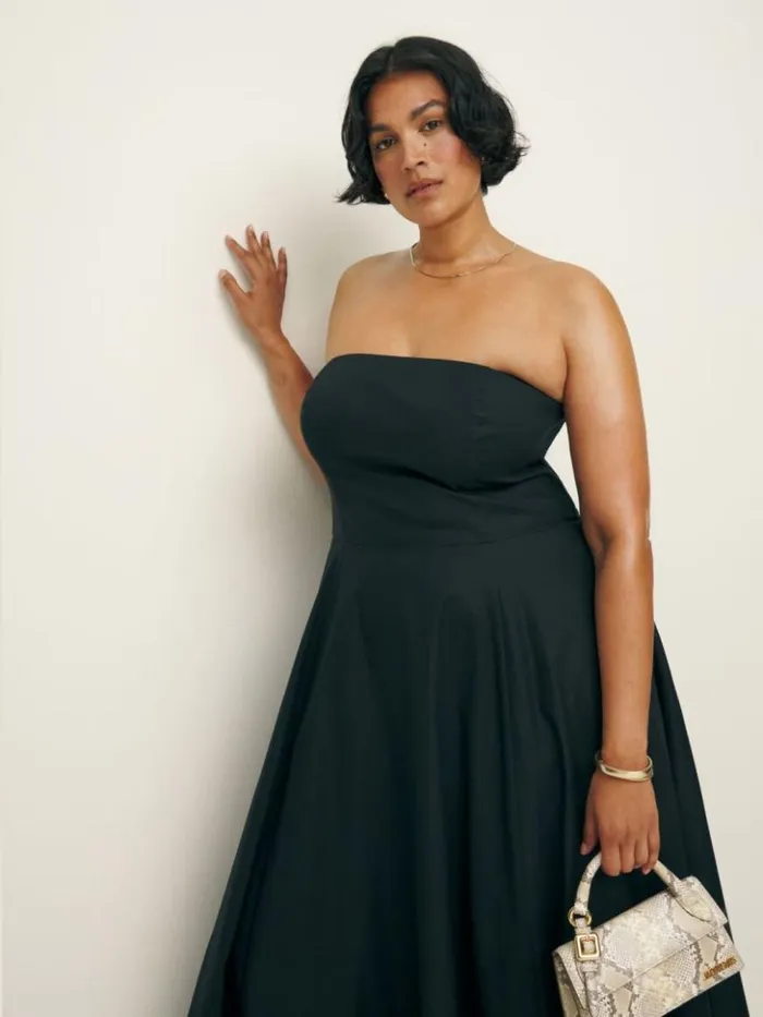 Clothing The Reformation Astoria Dress Es Black