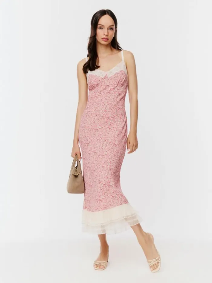Clothing The Reformation Audrina Dress Rosin