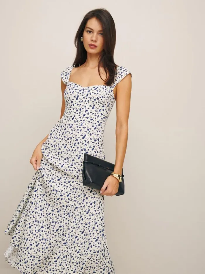 Clothing The Reformation Bryson Dress Mykonos