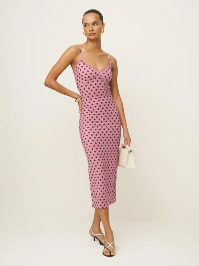 Clothing The Reformation Cesca Knit Dress Fandango