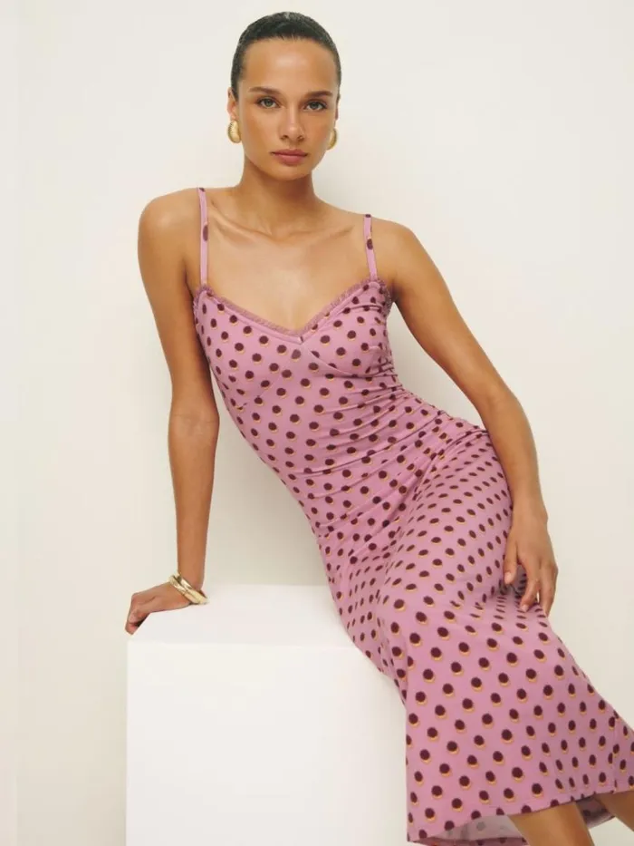 Clothing The Reformation Cesca Knit Dress Fandango