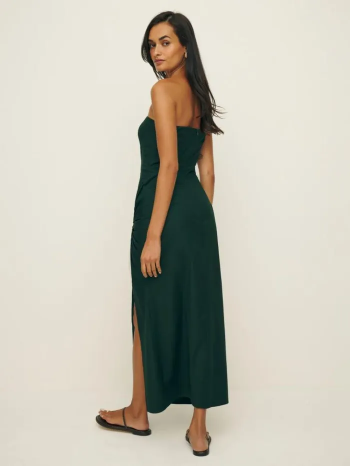 Clothing The Reformation Kynzie Dress Forest