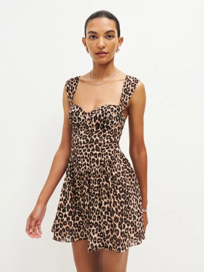 Clothing The Reformation Petites Taiga Dress Leo