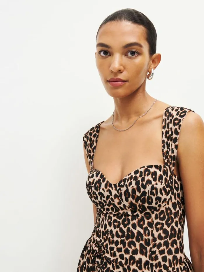 Clothing The Reformation Petites Taiga Dress Leo