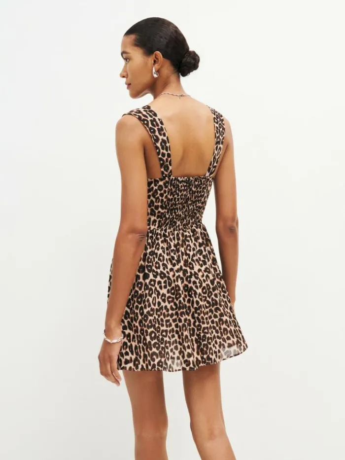Clothing The Reformation Petites Taiga Dress Leo