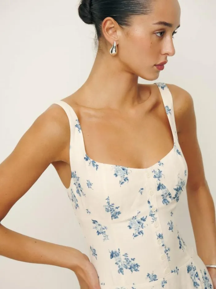 Clothing The Reformation Valencio Dress Delicacy