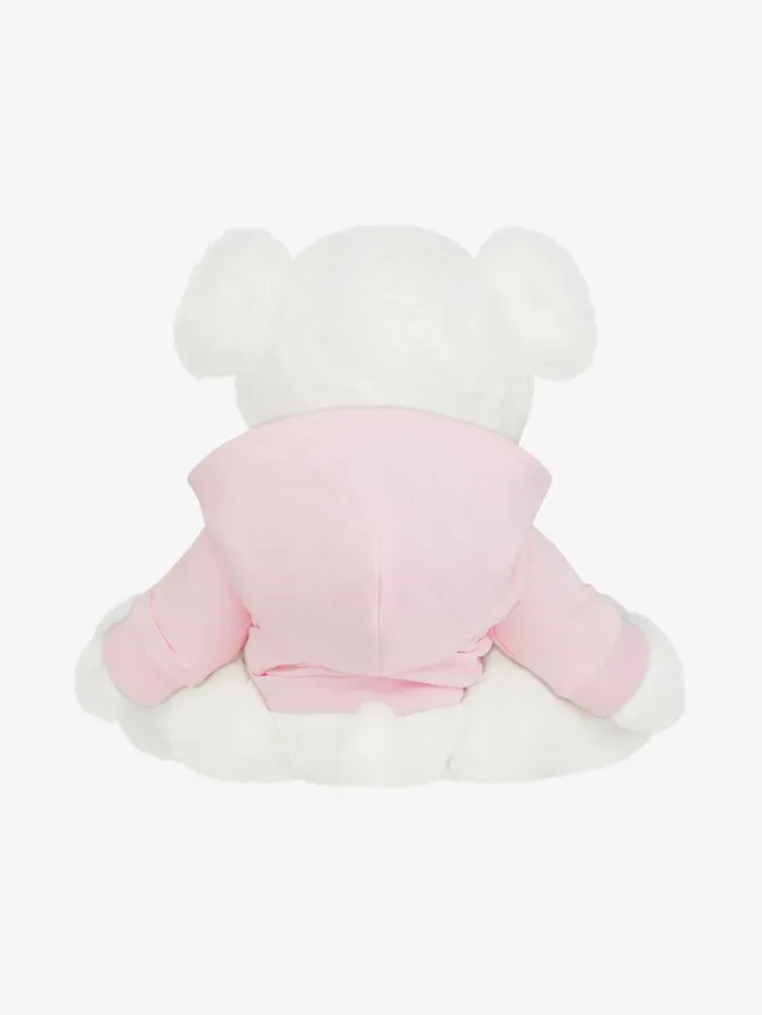 College Teddy Bear In Fleece Light Pink Kids Givenchy