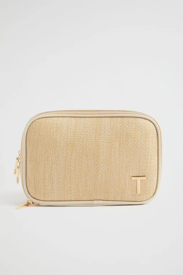 Cosmetic Bags Woman Seed Heritage Initial Make Up Bag T