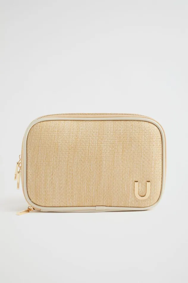 Cosmetic Bags Woman Seed Heritage Initial Make Up Bag U