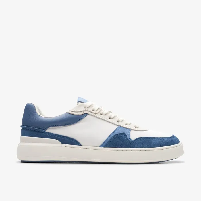 Court Lite Race Blue Combination Men Clarks Sneakers