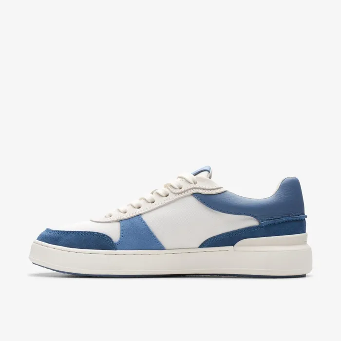 Court Lite Race Blue Combination Men Clarks Sneakers