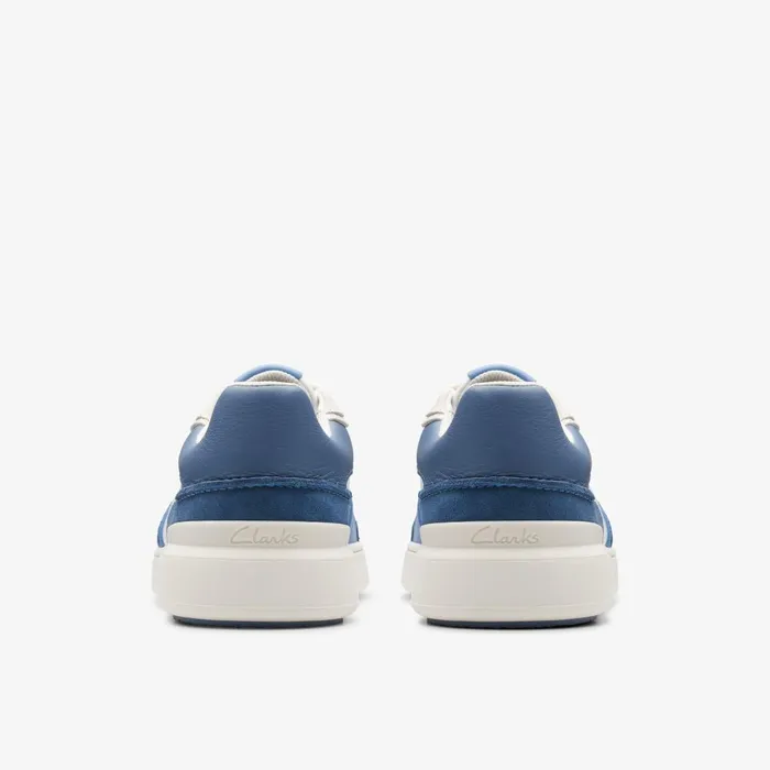 Court Lite Race Blue Combination Men Clarks Sneakers