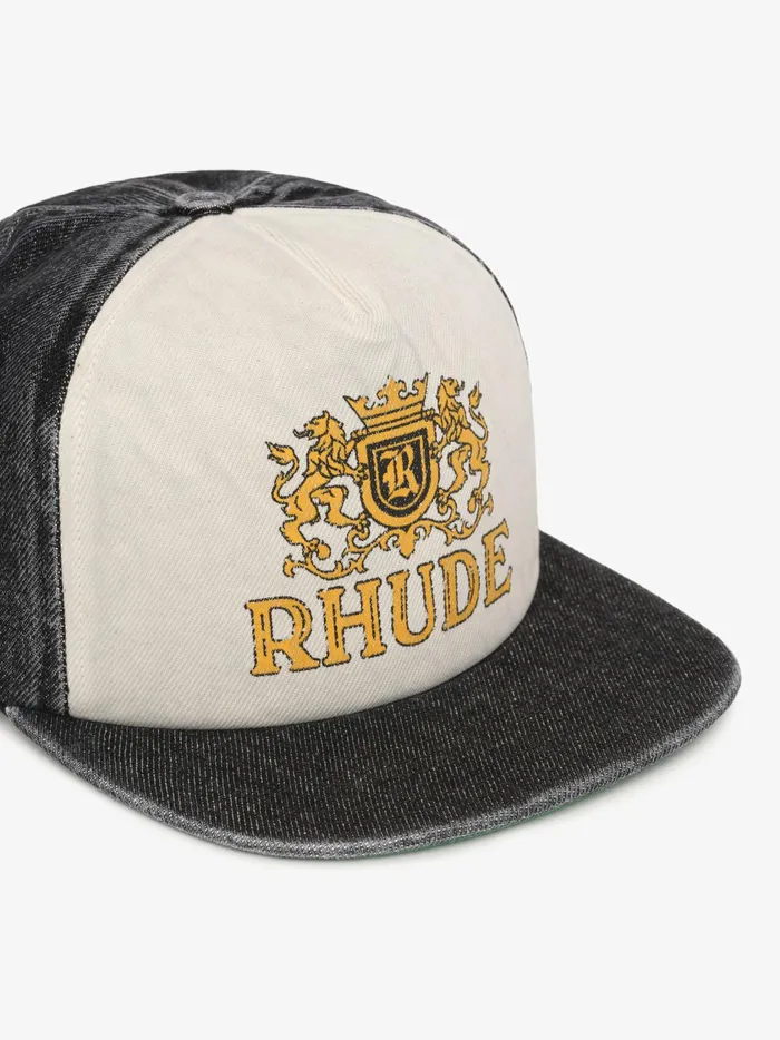 CRESTA DENIM HAT MenUnisex Rhude Denim