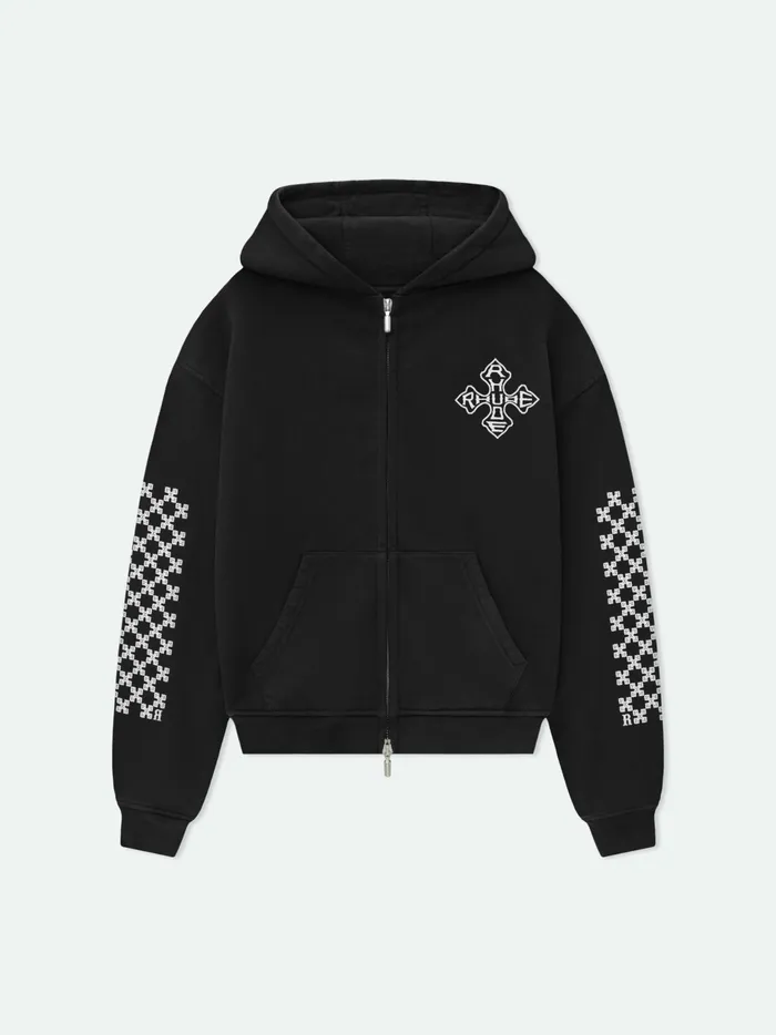 CROSS ZIPUP HOODIE Men Rhude Sweatshirts