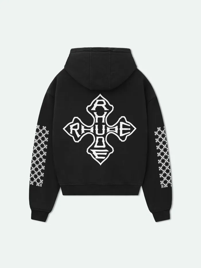 CROSS ZIPUP HOODIE Men Rhude Sweatshirts
