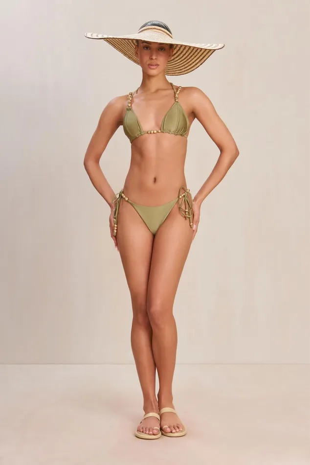Cult Gaia Amaris Bikini Top Tea Women Bikinis Cult Gaia Amaris Bikini Top Tea Women Bikinis