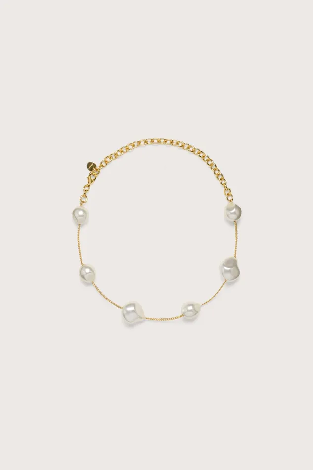 Cult Gaia Andie Choker Pearl Women Necklaces