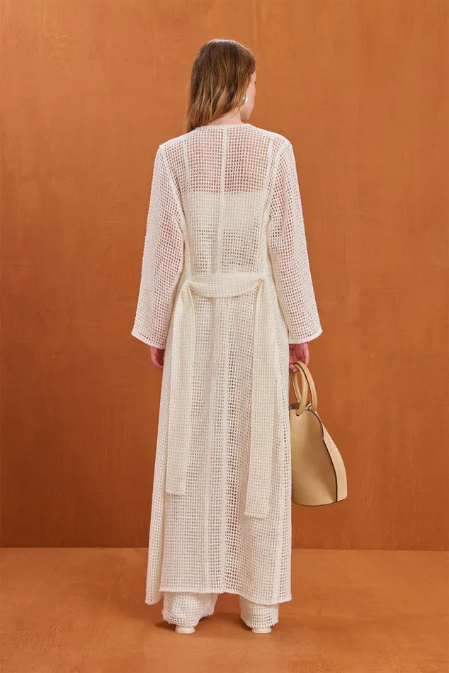 Cult Gaia Claren Pant Off White Women Bottoms