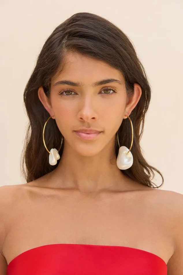 Cult Gaia Juno Earring Pearl Women Jewelry