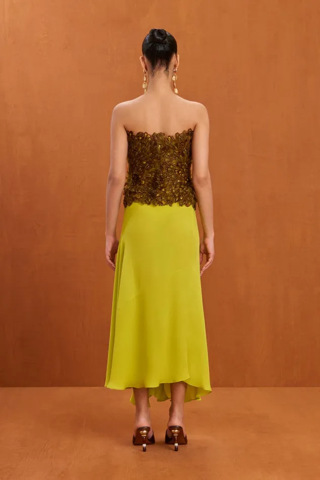 Cult Gaia Mana Top Algae Multi Women Tops