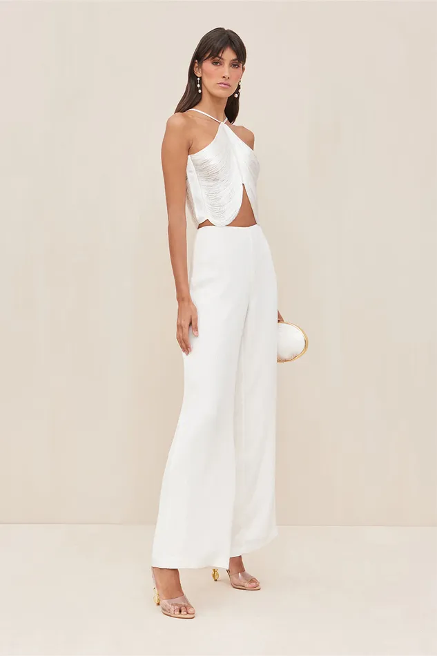 Cult Gaia Quella Top Off White Women Tops Cult Gaia Quella Top Off White Women Tops