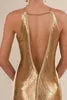 Cult Gaia Renata Gown Gold Women Dresses Cult Gaia Renata Gown Gold Women Dresses