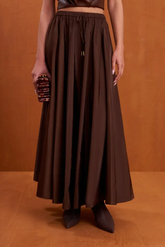 Cult Gaia Rosalee Skirt Java Women Bottoms