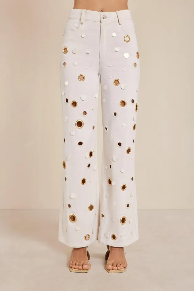 Cult Gaia Sedna Pant Off White Women Bottoms Cult Gaia Sedna Pant Off White Women Bottoms