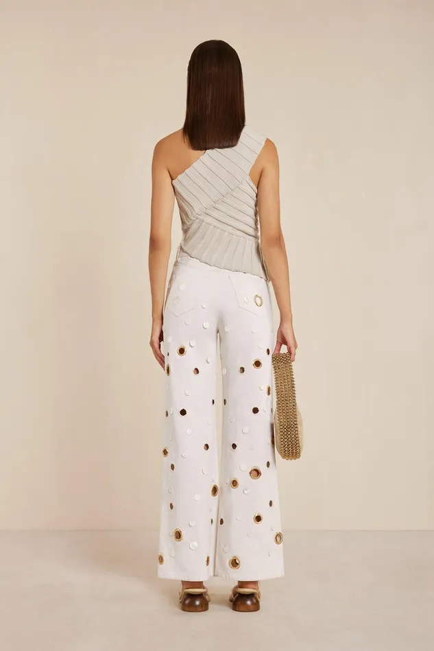 Cult Gaia Sedna Pant Off White Women Bottoms Cult Gaia Sedna Pant Off White Women Bottoms