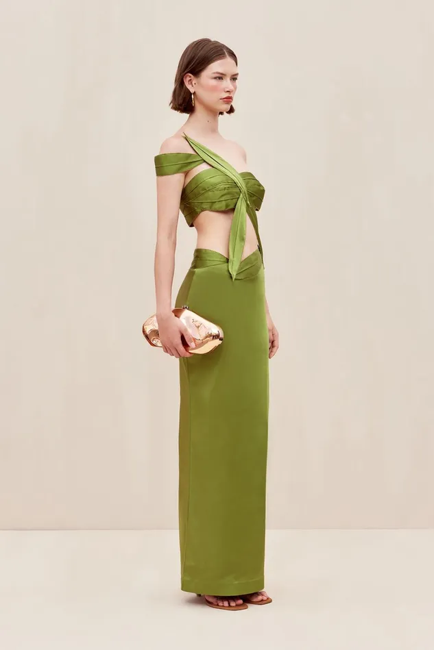 Cult Gaia Sharlena Gown Olea Women Dresses Cult Gaia Sharlena Gown Olea Women Dresses