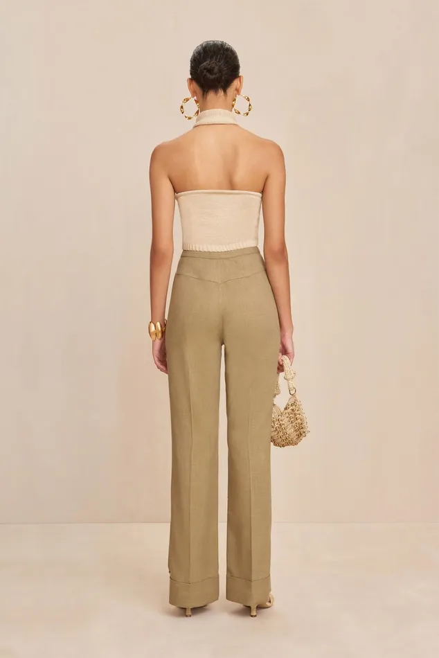 Cult Gaia Sorine Knit Top Beach Women Knits