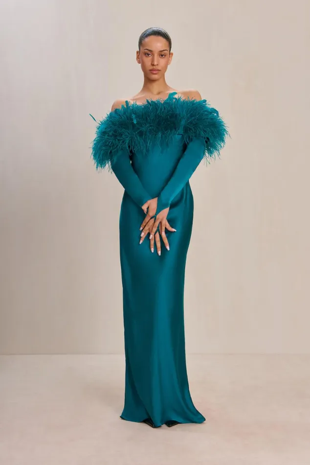 Cult Gaia Terra Gown Seamoss Women Gowns