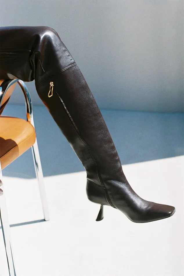 Cult Gaia Wade Boot Espresso Women Boots