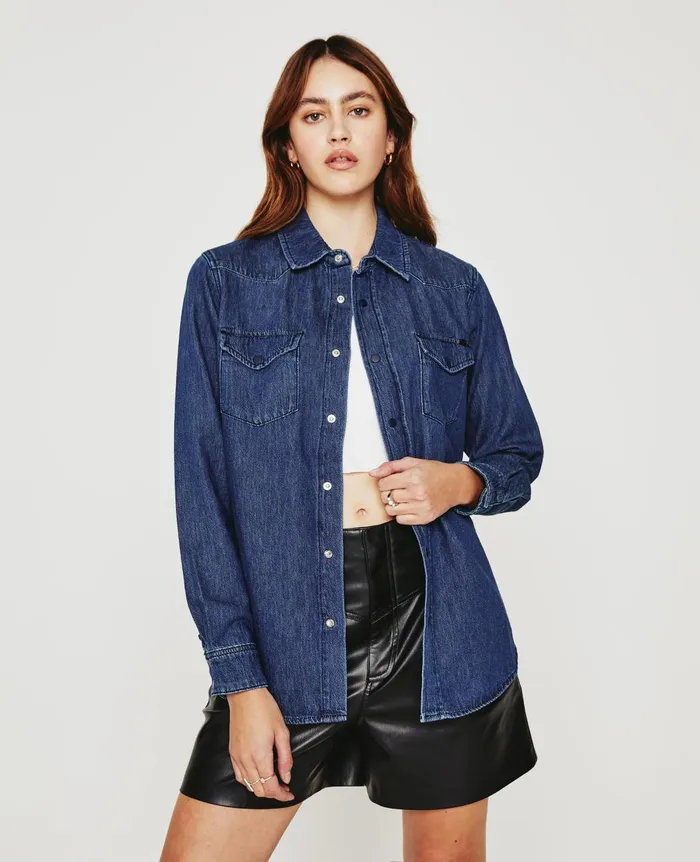 Dakotah Shirt Nocturnal Women AG Jeans Tops and Shirts
