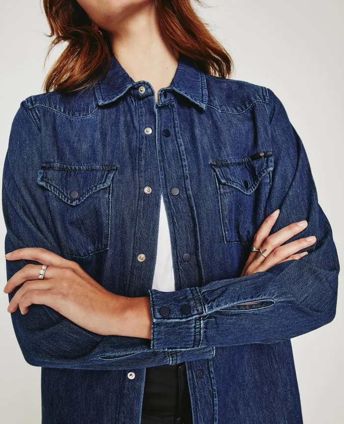 Dakotah Shirt Nocturnal Women AG Jeans Tops and Shirts Dakotah Shirt Nocturnal Women AG Jeans Tops and Shirts