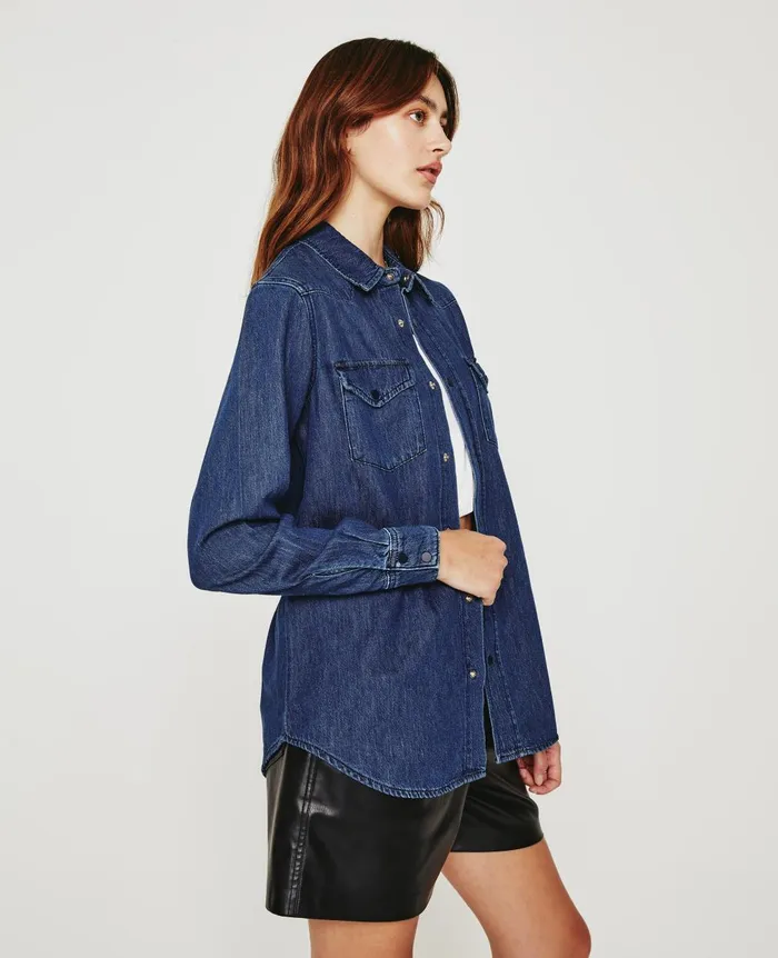 Dakotah Shirt Nocturnal Women AG Jeans Tops and Shirts Dakotah Shirt Nocturnal Women AG Jeans Tops and Shirts
