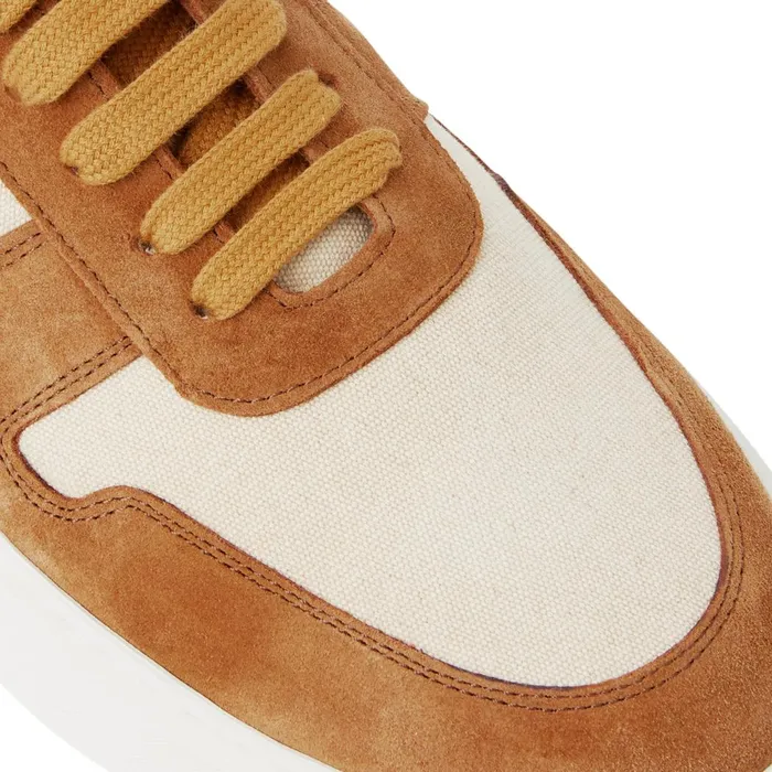 Darian Sneaker Sand Canvas Men Bruno Magli Casual Shoes